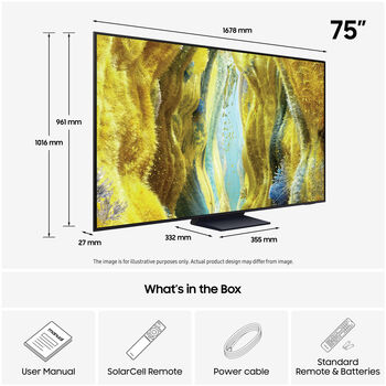 Samsung 75" QN77F 4K Edge NeoQLED sjónvarp (2025)