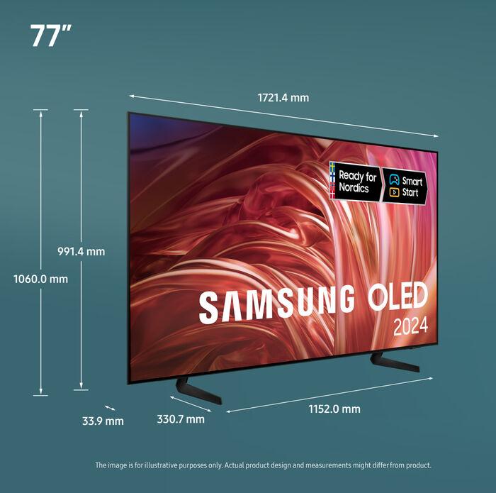 Samsung 77" S85D OLED sjónvarp (2024)