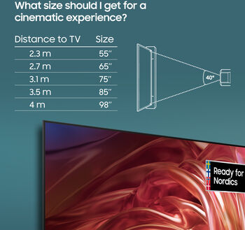 Samsung 77" S85D OLED sjónvarp (2024)