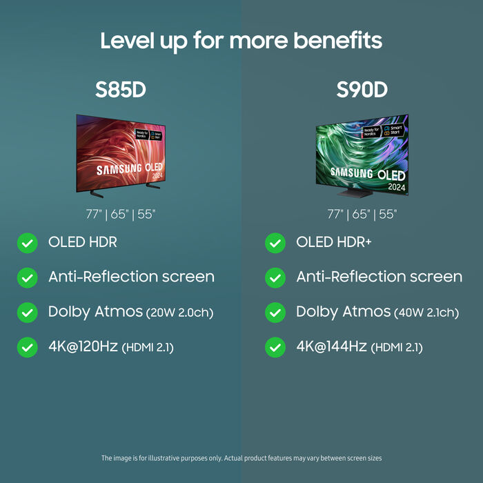 Samsung 77" S85D OLED sjónvarp (2024)