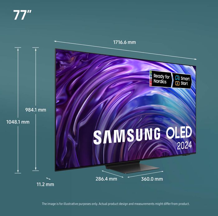 Samsung 77" S95D OLED sjónvarp (2024)