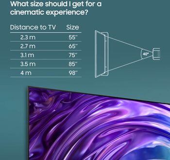 Samsung 77" S95D OLED sjónvarp (2024)