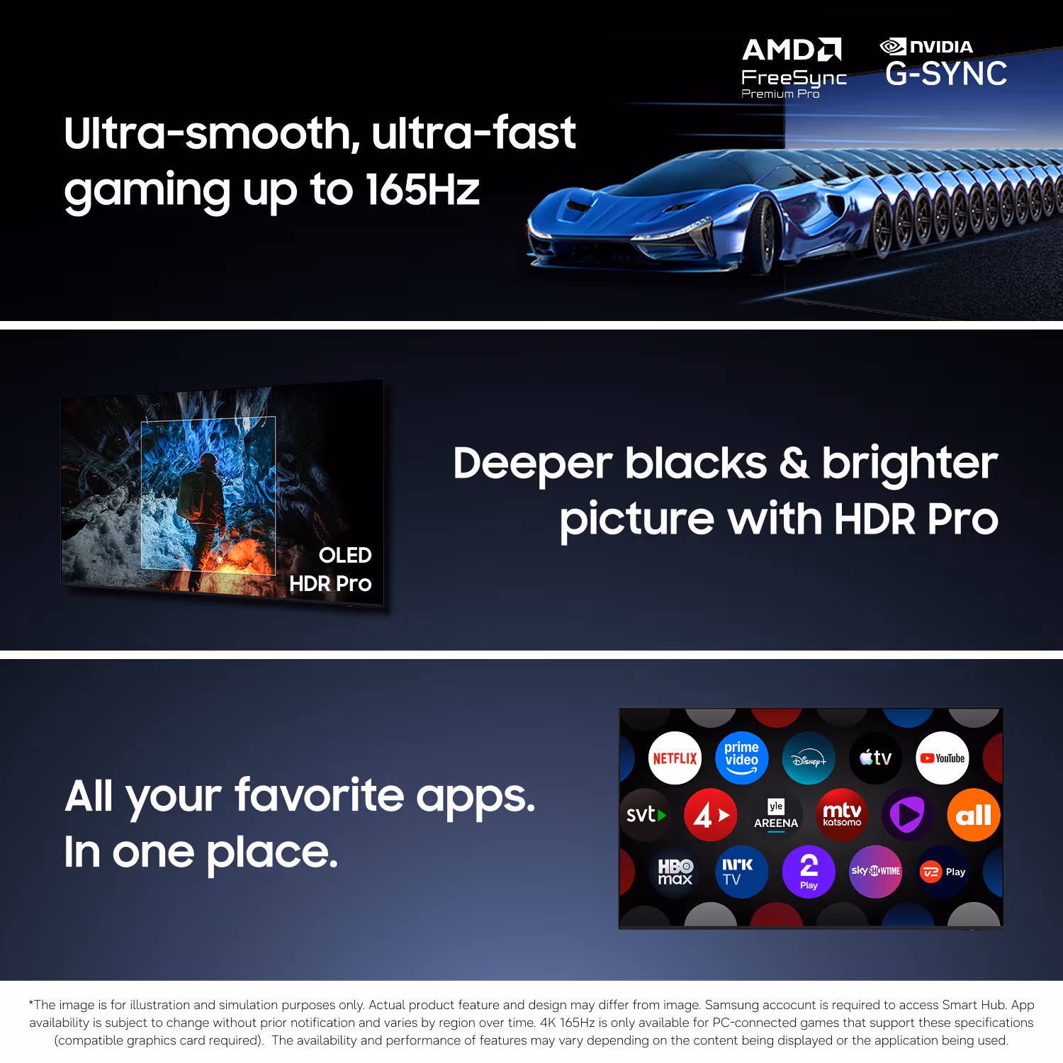 Samsung 77" S95H OLED sjónvarp (2026)