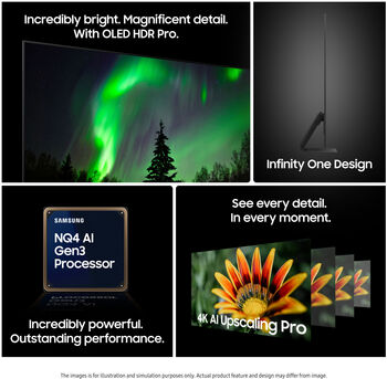 Samsung 83" S95F 4K OLED sjónvarp (2025)