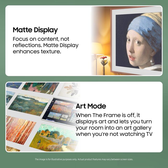 Samsung 85" The Frame QLED sjónvarp (2024)