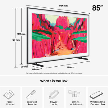Samsung 85" The Frame Pro sjónvarp (2025)