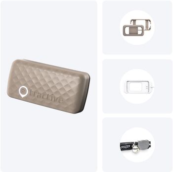 Tractive Mini GPS staðsetningartæki fyrir ketti - Brúnt