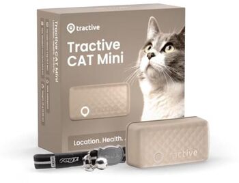 Tractive Mini GPS staðsetningartæki fyrir ketti - Brúnt