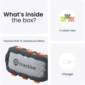 Tractive XL GPS staðsetningartæki fyrir hunda 