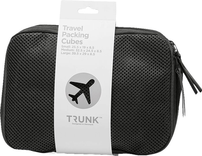 Trunk Travel skipulagstöskur - Svartar