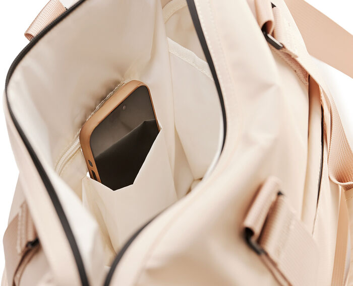 Trunk Travel Tote taska - Ljósbrún 