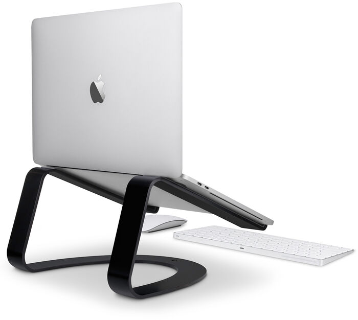 Twelve South Curve fartölvustandur - Svartur