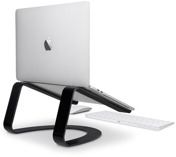 Twelve South Curve fartölvustandur - Svartur