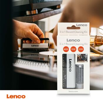 Lenco hreinsisett f. vínylplötur
