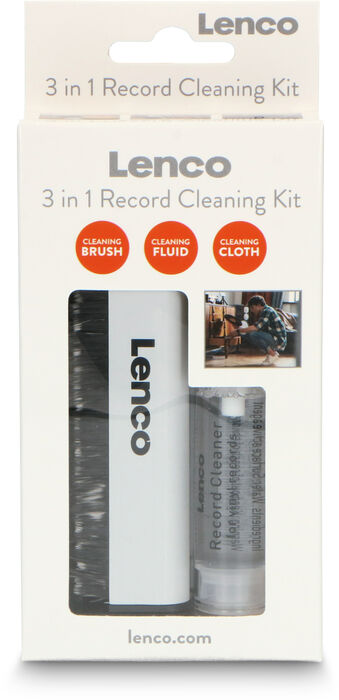 Lenco hreinsisett f. vínylplötur