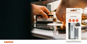 Lenco hreinsisett f. vínylplötur