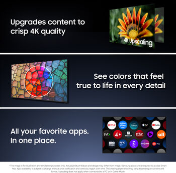 Samsung 43" M72H sjónvarp (2026)