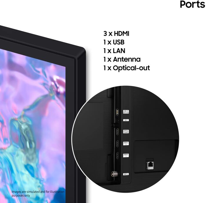 Samsung 50" CU6905 LED sjónvarp (2024)