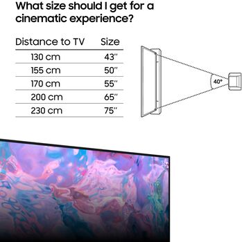 Samsung 50" CU7175 LED sjónvarp (2023) 