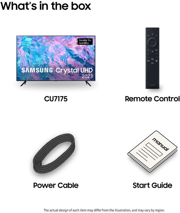 Samsung 50" CU7175 LED sjónvarp (2023) 