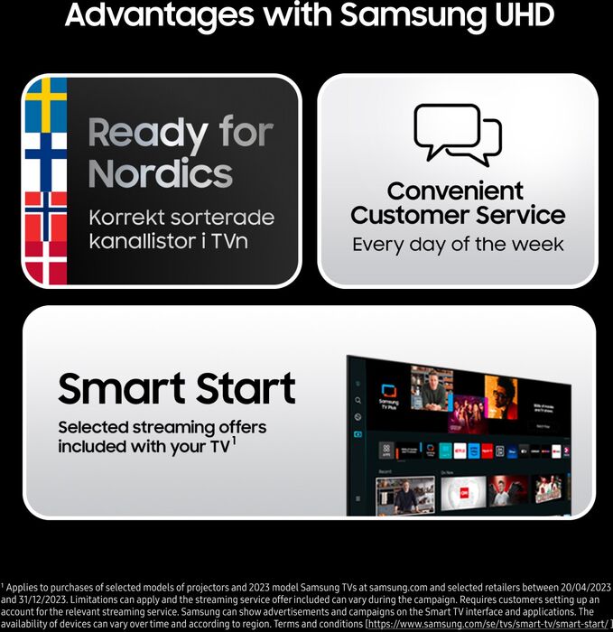 Samsung 50" CU7175 LED sjónvarp (2023) 