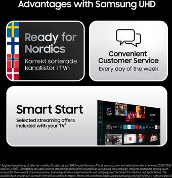 Samsung 50" CU7175 LED sjónvarp (2023) 