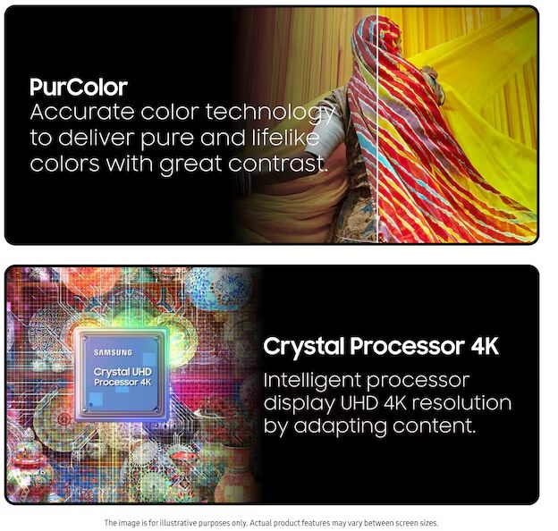 Samsung 55" CU6905 LED sjónvarp (2024)