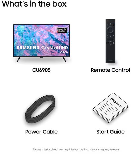 Samsung 55" CU6905 LED sjónvarp (2024)
