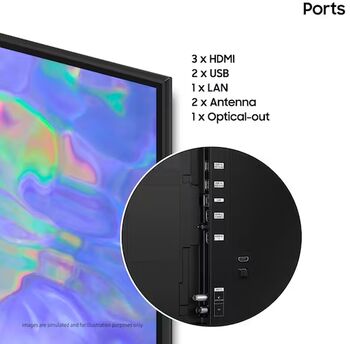 Samsung 65" CU8575 LED sjónvarp (2023) 