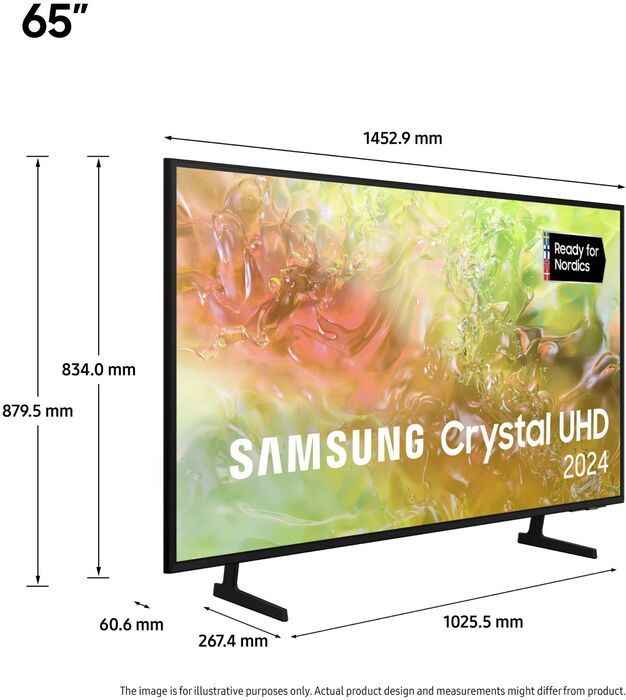 Samsung 65" DU7175 LED sjónvarp (2024)