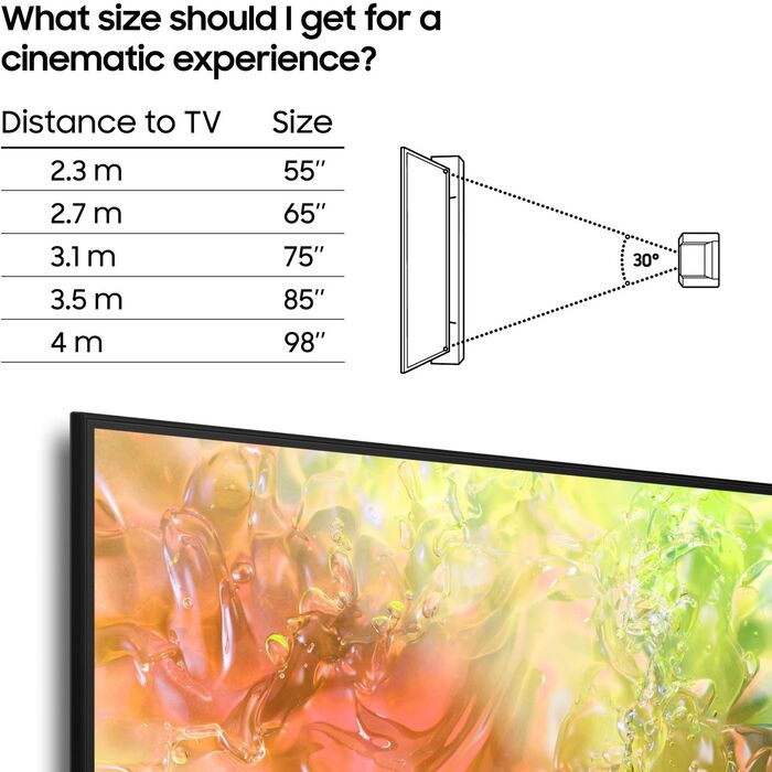 Samsung 65" DU7175 LED sjónvarp (2024)
