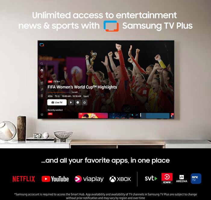 Samsung 65" DU7175 LED sjónvarp (2024)