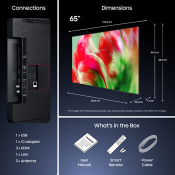 Samsung 65" M84H sjónvarp (2026)