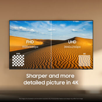 Samsung 65" U7025H snjallsjónvarp (2026)
