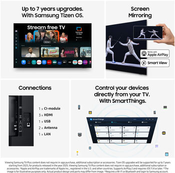 Samsung 65" Crystal UHD sjónvarp (2025)