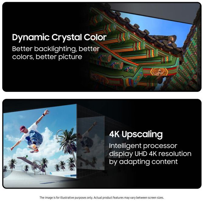 Samsung 75" DU8075 LED sjónvarp (2024)