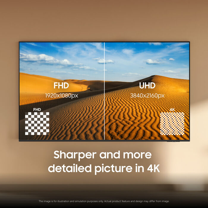Samsung 85" snjallsjónvarp UHD (2026)