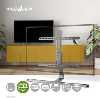 Nedis fótur fyrir sjónvarp 37"-75"