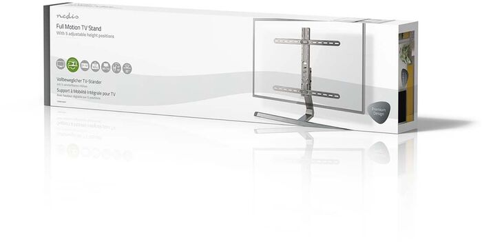 Nedis fótur fyrir sjónvarp 37"-75"