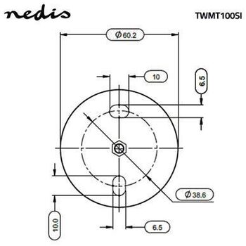 Nedis spjaldtölvufesting 