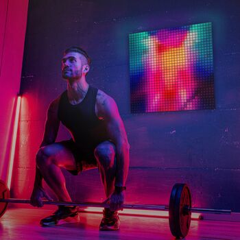 Twinkly Squares RGB snjallpanelar - 6 stk 