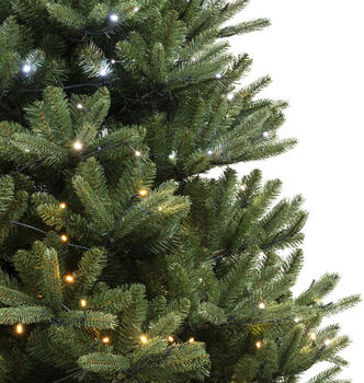 Twinkly gull/silfur snjall jólatré 400 ljósa 1,8 m