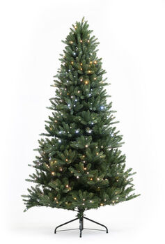 Twinkly gull/silfur snjall jólatré 400 ljósa 1,8 m