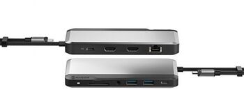 ALOGIC USB-C MX2 Lite tengikví fyrir 2 skjái