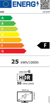 AOC 27" U27G4R leikjaskjár