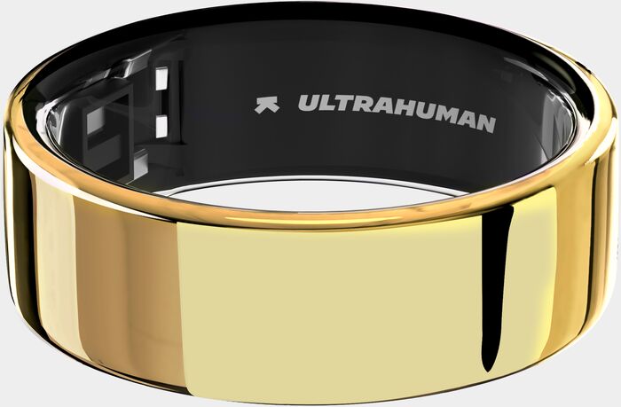 Ultrahuman Ring Air gylltur - Stærð 5