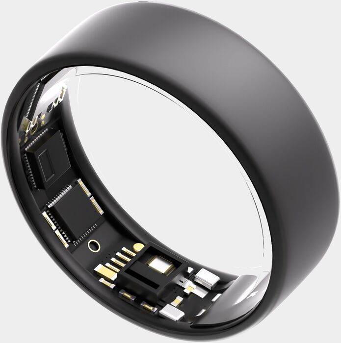 Ultrahuman Ring Air mattur grár - Stærð 8