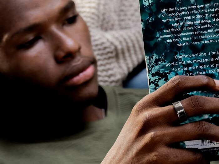 Ultrahuman Ring Air silfur - Stærð 11