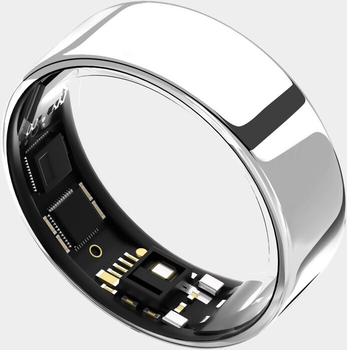 Ultrahuman Ring Air silfur - Stærð 11