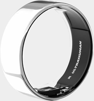 Ultrahuman Ring Air silfur - Stærð 6